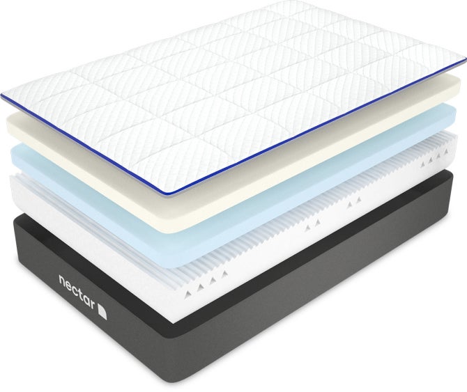 Memory Foam Mattresses Super King Queen Small Double Mattress Adaptive Cooling Cover